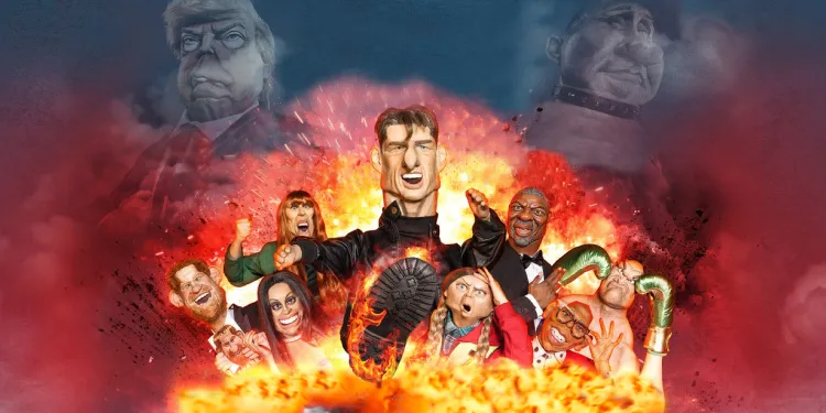 Idiots Assemble: Spitting Image the Musical photo on Stagedoor